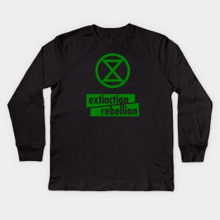 Extinction Rebellion Kids Long Sleeve T-Shirt